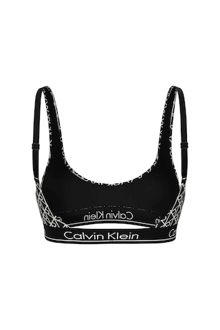 Calvin Klein Kadın Siyah-beyaz Bikini Üstü Lv00q61207 32n-15958