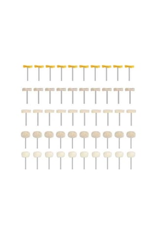 Pazly 7-58 Adet Yün Keçe Cila Aleti Seti - 154-480g Profesyonel Araç Seti