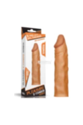 Hızlı Express Lovetoy 5 Cm Dolgulu Realistik Uzatmalı Penis Kılıfı Dildo