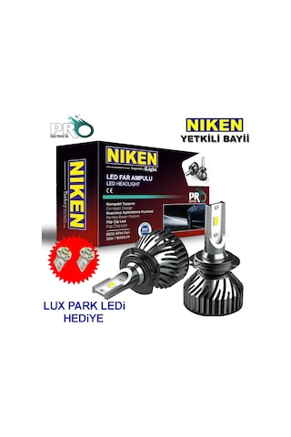 Niken H7 Led Xenon Far Ampul Yeni Nesil Pro Serisi