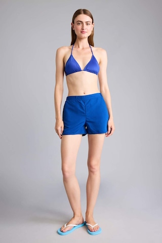 DeFacto Regular Fit Deniz Şortu-Fall in Love T5639AZ25SMBE325 Mavi