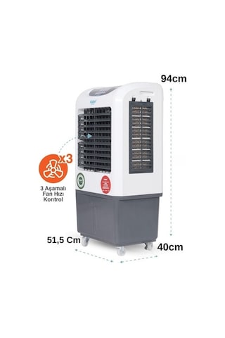 Kabel KBL-MN2500 Mini Rest Evaportatif Taşınabilir Hava Soğutucu
