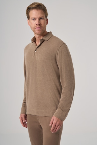 Morven Erkek A-kahverengi Trend Düğmeli Polo Yaka Sweatshirt 26ks063006401 A-kahverengi A.Kahverengi