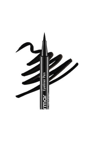 Flormar Eyeliner Pen Keçe Uçlu Likit Göz Kalemi 001 Black