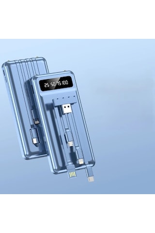 Kendinden Kablolu 10.000 Mah Powerbank