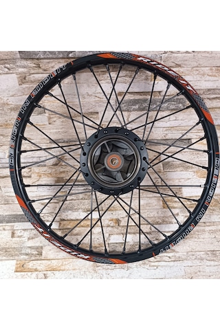 Ride İt Jant Komple Siyah Arka Jant Yüksek Göbek 1.20 X 19 '-