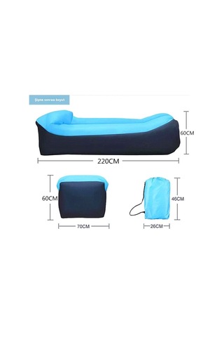 Aurora Açık'ın Savaşme Kanepe Hava Yatağıtipi Yastıklısını'dır. MAVI