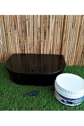 Fare İstasyonu 1 Adet + Fare Zehri 100 G 2'li Set