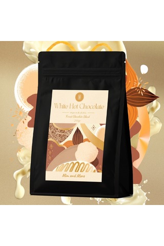 Mim And More Beyaz Sıcak Çikolata White Hot Chocolate 200 G