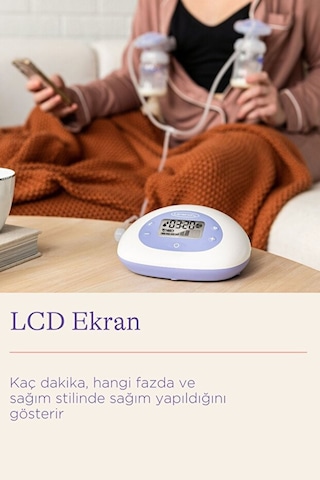 Lansinoh® Çiftli Elektrikli Göğüs Pompası