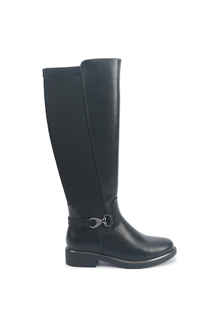 Polaris 326048.z 5pr Siyah Kadın Düz Çizme 000000000102044831 Siyah