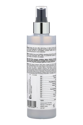 Advanced Clinicals Glycolic Acid Yüz Toniği 237ML