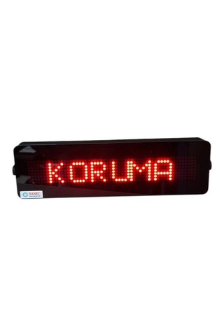 Sanec Kumandalı Mini Makam Odası Çağrı Sistemi Kasa Ölçüsü:8x28cm