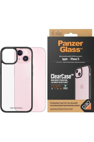Apple Uyumlu iPhone 15 Clearcase D3o Kapak