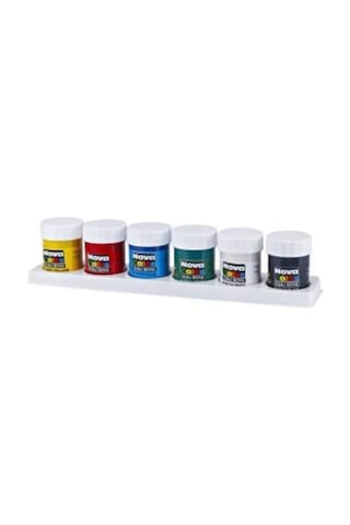 Nova Color Guaj Boya 6'Lı Set Nc-113 Çok Renkli