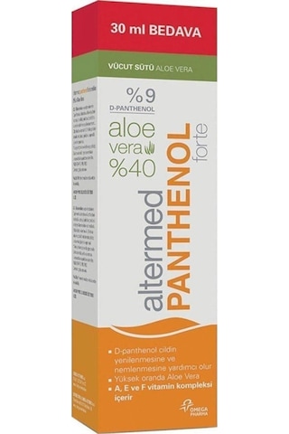 Panthenol Forte Vücut Sütü Aloe Vera 200 ML