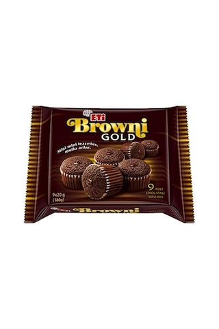 Eti Browni Gold Kakaolu 180 Gr X 3 Adet