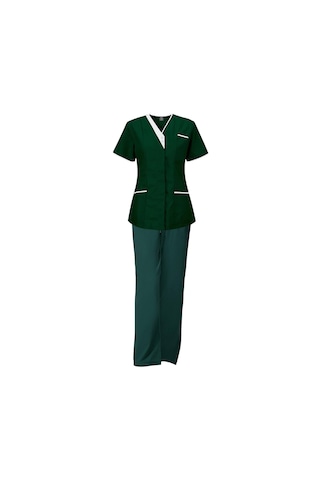 Dolıty Kadın Scrubs Estetisyen Güzellik Salonu Yeşil