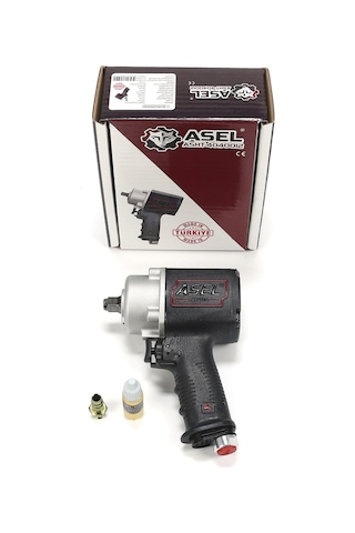 Asel Asht-4040012  Havalı Somun Sıkma Sökme Tabancası 1/2
