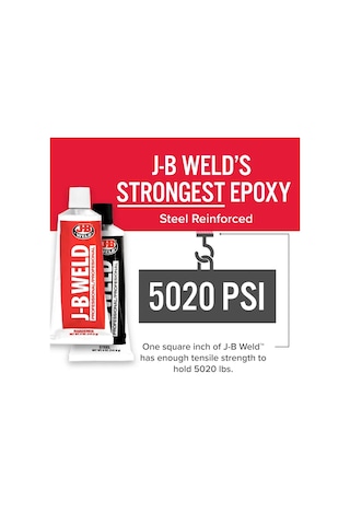 Jb Weld İndustro Weld - Çiftli Güçlü Metal Dolgulu Epoksi Yapıştırıcı Ve Tamir Macunu 283gr