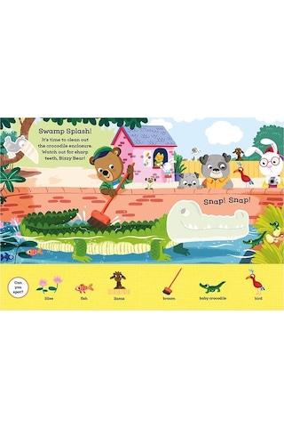 Nosy Crow Bizzy Bear - My First Sticker Book - Animals