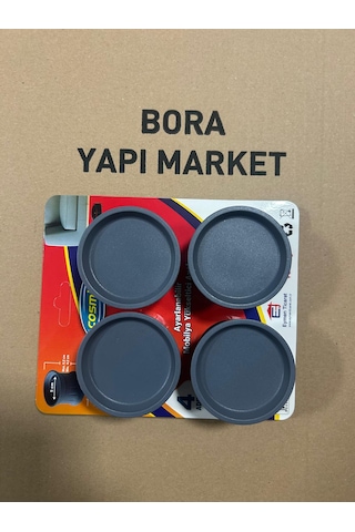Mobilya Yükseltici Ayarlı Ayak Baza Ayak Mobilya Beyaz Eşya Ayağı Ayarlı Ayak Siyah