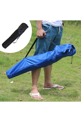 Homyl Açık Yürüyüş Piknik Için Kamp Sandalye Çanta Siyah Siyah Çok Renkli