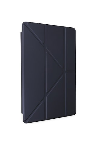 Xiaomi Redmi Pad Se Uyumlu Kılıf Kalemlikli Mars Tablet Kılıfı - Lacivert Arka Kapak
