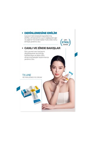 Tx Eye Cream Koyu Leke, Morluk Görünümünü Azaltan Leke Karşıtı &ton Eşitleyici Göz Kremi