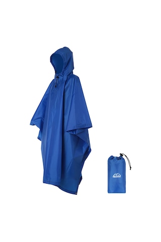 Leezsing 210d Poliester Çok Amaçlı Yağmurluk - Pu8000mm Su Geçirmez, Kamp Matı/sun Shelter İçin Uygun, Hafif Ve Taşınabilir Mavi Mavi
