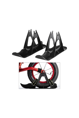 Suntek Çocuk Kayak Kızağı Ataşmanı Kar Denge Bisikleti Çim Siyah