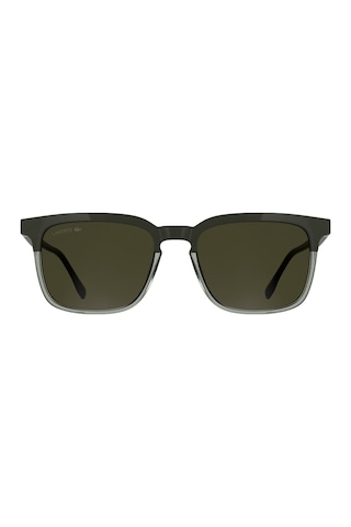 Lacoste L 6074s 202 56 Unisex Dikdörtgen Yeşil Aynalı Kemik Güneş Gözlüğü Yeşil
