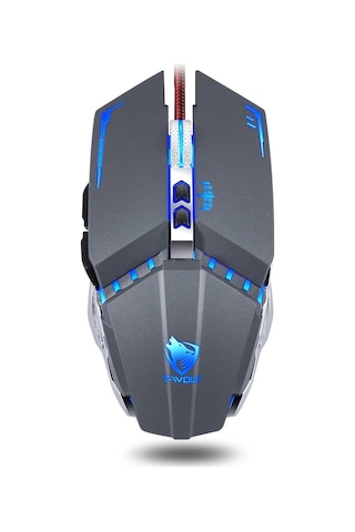 T-Wolf V7 Macro Programing Kablolu RGB Optik Oyuncu Mouse