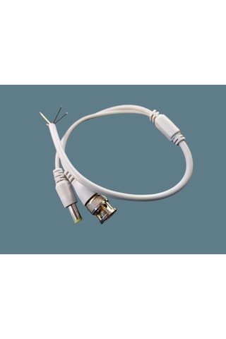 Fully Bnc Fişli Kablo Power Jaklı Bnc+dc Power Kablo