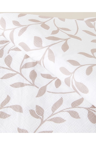 English Home Sandy Bloomy 20'li Kağıt Peçete 33x33 Cm Bej