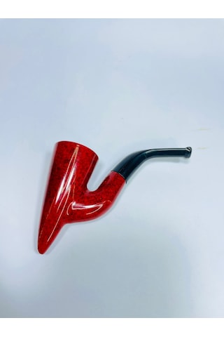 Alcan Marka Ahşap Görünümlü Sert Akrilik Pipo 10 CM HG712
