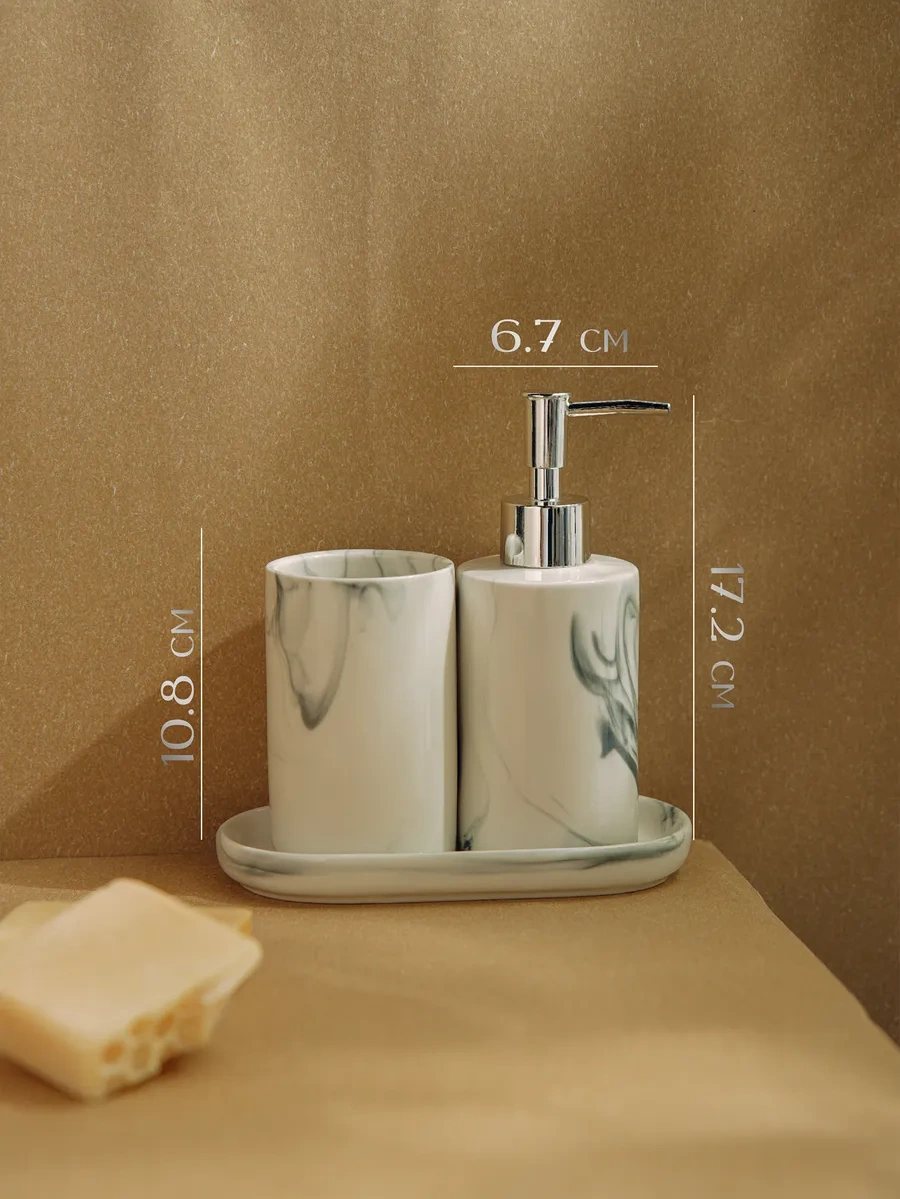 Skyphos Banyo Aksesuarları Seti 62012674 Beyaz