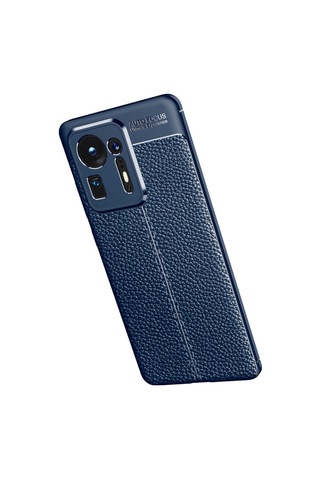 Xiaomi Mi Mix 4 Kılıf Zore Niss Silikon Kapak-Lacivert