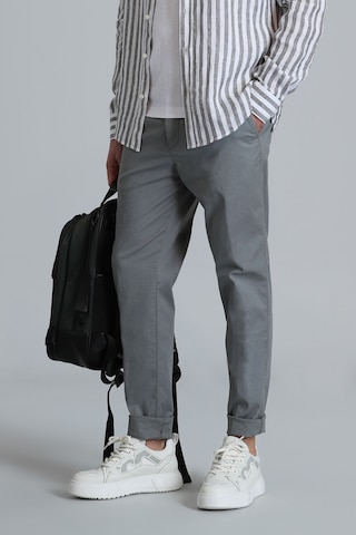 Lufian Tom Smart Erkek Chino Pantolon Slim Fit Yeşil Yeşil 111190313100600 Yeşil