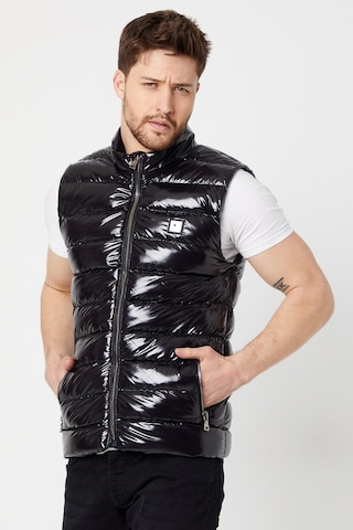 Oliggopol Erkek Slim Fit Parlak Şişme Yelek P001