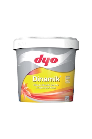 Dyo Dinamik Silikonlu Mat İpek İç Cephe Boyası 15 L