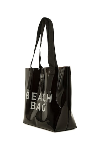 Bagmori Beach Bag Baskılı Şeffaf Plaj Çantası (558660416)
