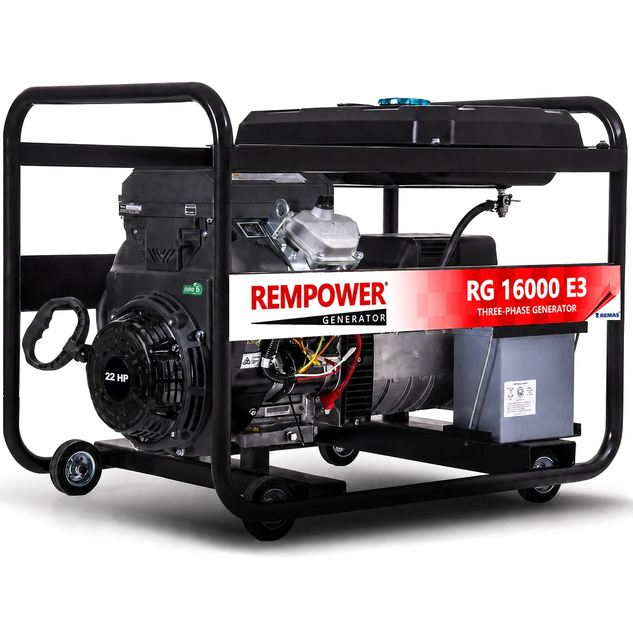Rempower Rg 16000 E3 Otomatik 16 Kva Trifaze Benzinli Jeneratör