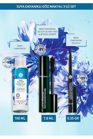 Yves Rocher Suya Dayanıklı Göz Makyaj 3 Lü Seti-9916905