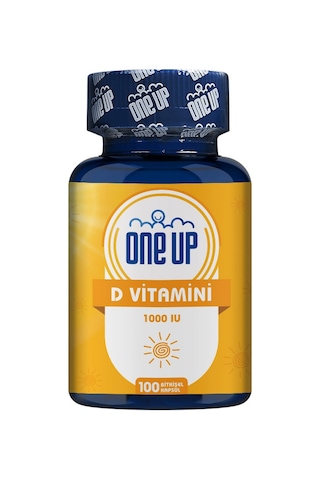 One Up D Vitamini 1000 Iu 100 Kapsül Aromasız