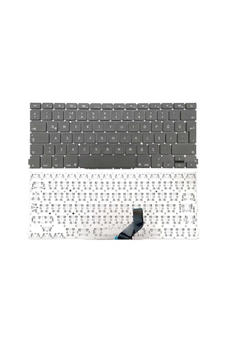 Apple Macbook Pro A1425 2012, 2013 Notebook Klavyesi - Siyah - Tr / B.enter