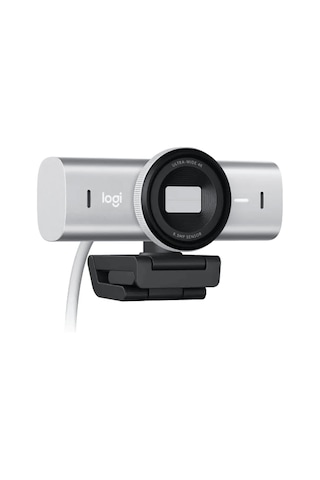 Logitech MX Brio 4K Ultra HD Webcam - Açık Gri