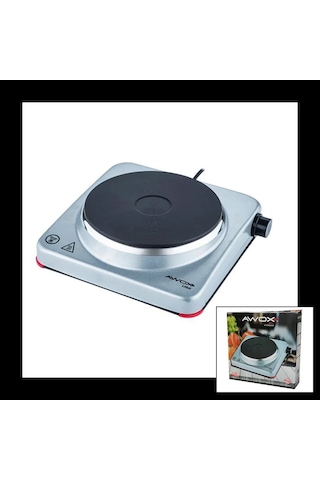 Awox Lotus Tek Gözlü Elektrikli Ocak Plate 185mm.1500w 5468