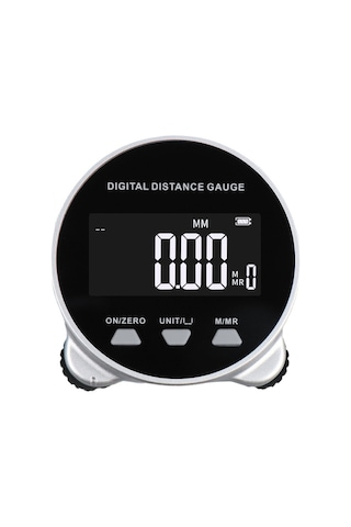 Reedark Mini Elektronik Eğri-yüzey Ölçer - 0-199.999m Aralığı, 5 Birim Değişimi, Li-po Pil, Siyah-gümüş