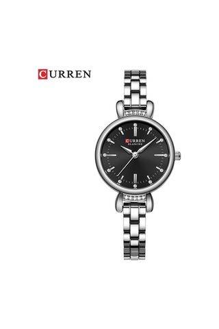 Yingfu Kadınlar İçin Şık Ve Dayanıklı Curren 9098 Paslanmaz Çelik Bileklik Saat Altın Renk Altın